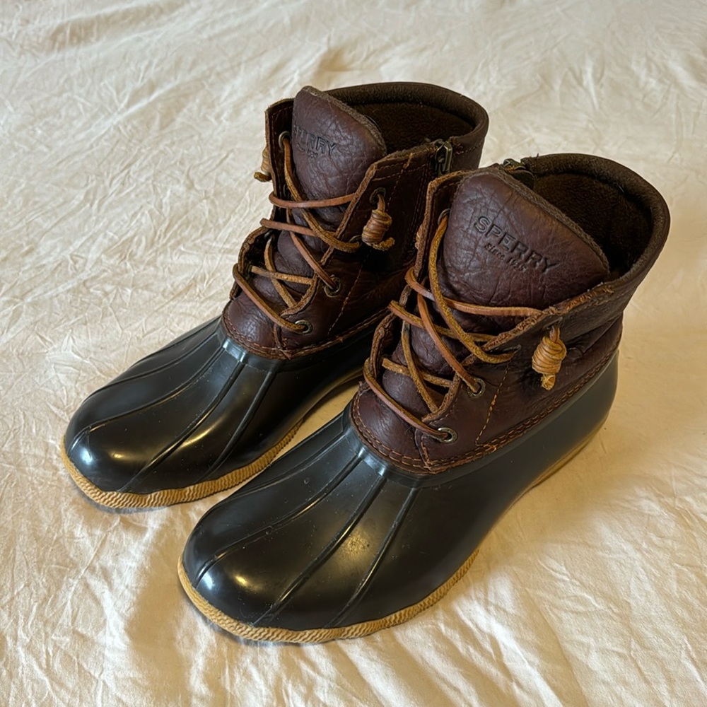 Sperry duck boots-size 7.5